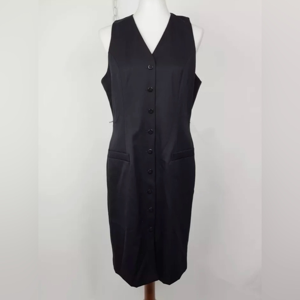 🔥Valerie Stevens 100% Pure Wool Jumper Dress🔥 NWT Deadstock Office Siren